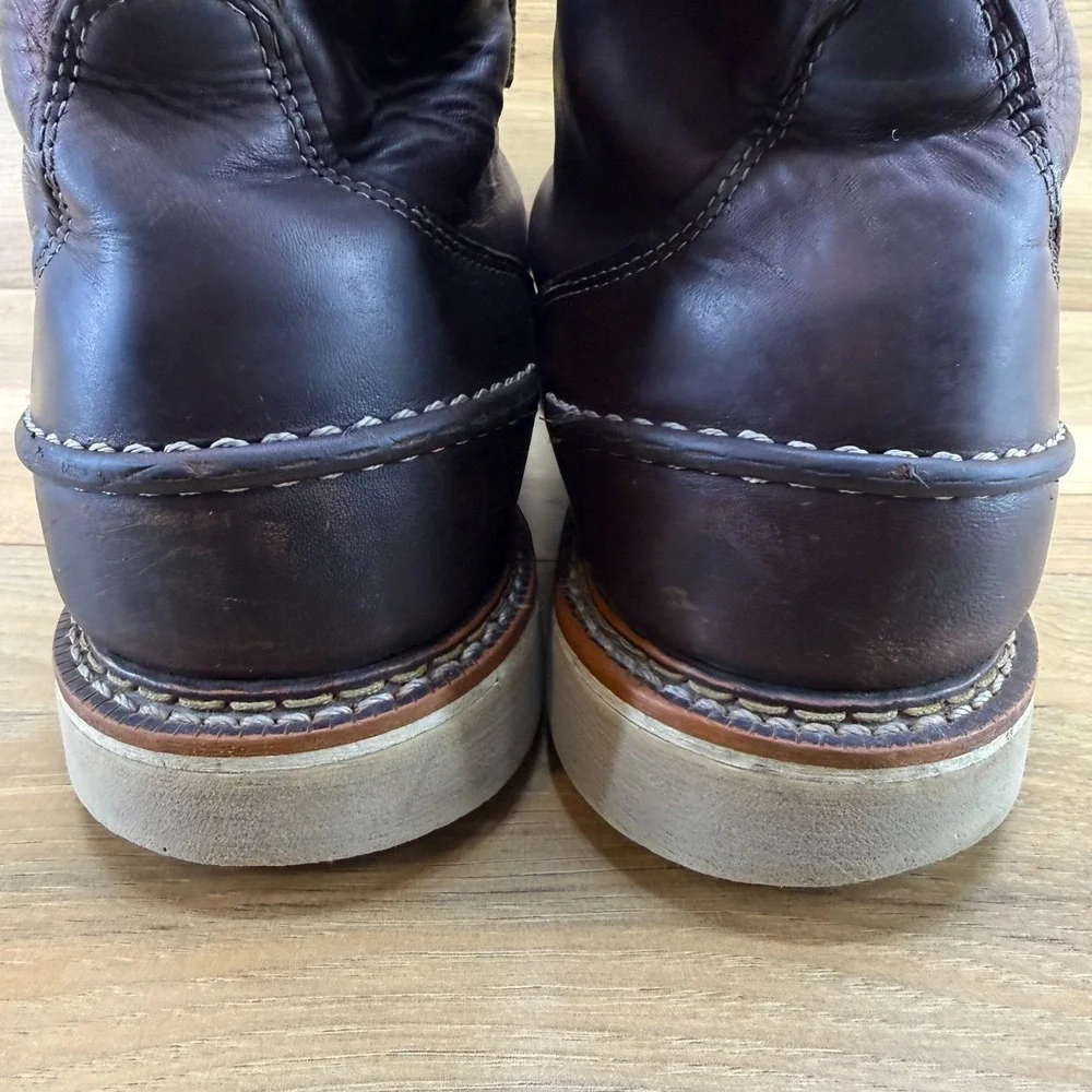 Thorogood American Heritage Moc Toe Boot 10.5 D Waterproof Soft Toe USA Made